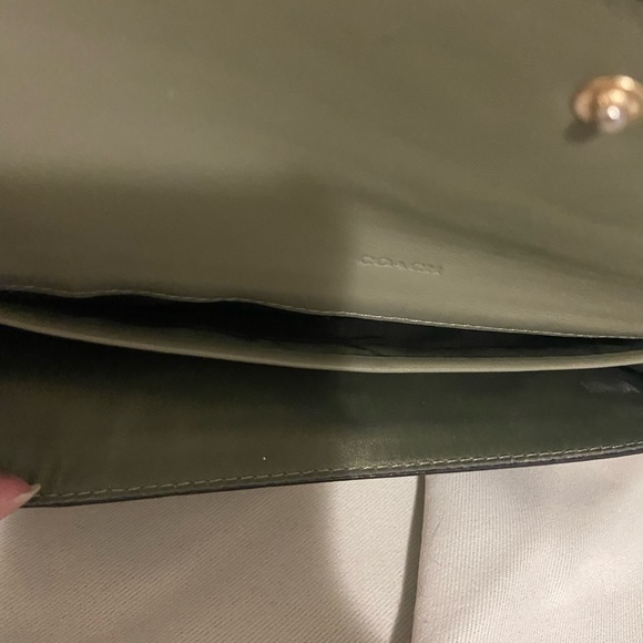 Coach Saffiano Leather Wallet - Picture 7 of 12